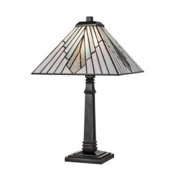 TF-ALDERLEY-TL-L Duża lampa stołowa Alderley –  1 źródło światła – Vintage brąz Elstead  - Mega RABATY w koszyku %