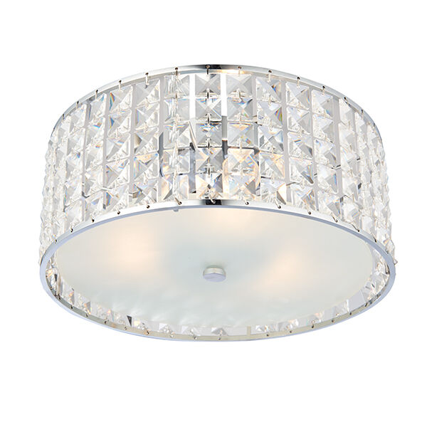 61252 Lampa łazienkowa Belfont 3  flush Endon - MEGA rabaty w koszyku %