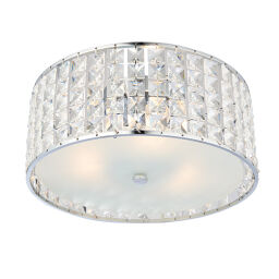 61252 Lampa łazienkowa Belfont 3  flush Endon - MEGA rabaty w koszyku %