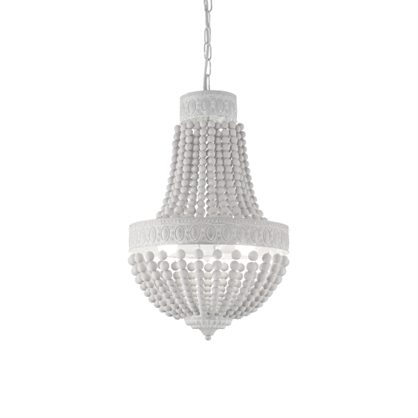 162751 Lampa wisząca monet sp6 white Ideal Lux - Mega RABATY w koszyku %
