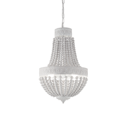 162751 Lampa wisząca monet sp6 white Ideal Lux - Mega RABATY w koszyku %
