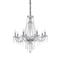 168777 Lampa wisząca amadeus sp8 clear Ideal Lux - Mega RABATY w koszyku %
