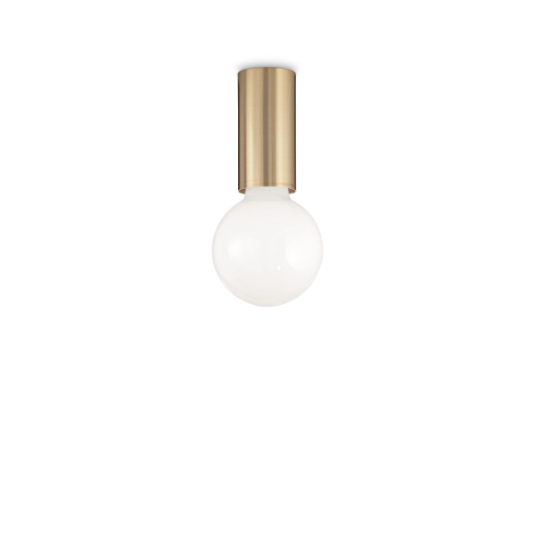 233031 Plafon petit pl1 satin brass Ideal Lux - Mega RABATY w koszyku %