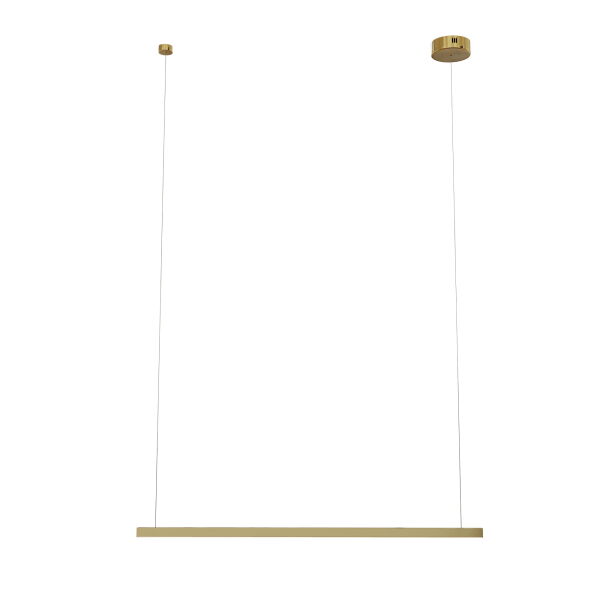 Trio 1 P0475D Lampa Wisząca Złota Ściemnialna Maxlight