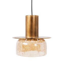 P0601 Lampa Wisząca Signature A Amber Glass Maxlight 