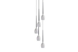 Lampa wisząca IZZA 5 biały AZ0311 Azzardo