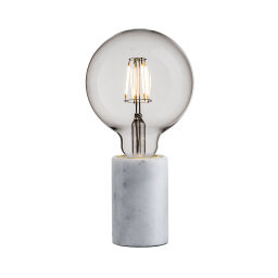 45875001 Siv Marble Lampa stołowa Biała Nordlux - Mega RABATY w Koszuku %