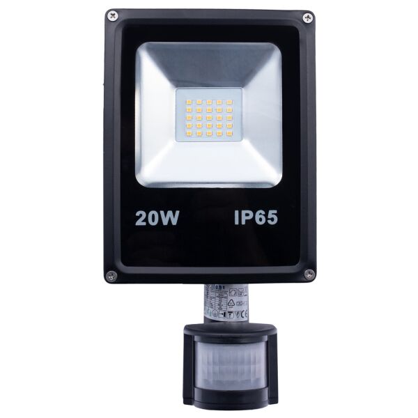 EKN641 NAŚWIETLACZ LED 20W. BARWA: 3000K.  PIR Milagro - rabaty 20% w koszyku
