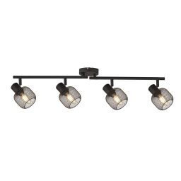 81201-4BK Meshy 4Lt Cage Bar reflektorek - czarny Searchlight