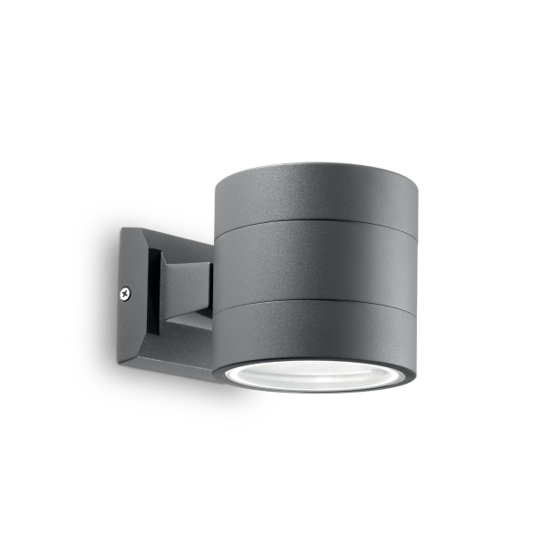 061467 Kinkiet snif ap1 round anthracite Ideal Lux - Mega RABATY w koszyku %