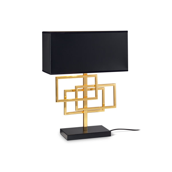 201115 Lampa stołowa luxury tl1 brass Ideal Lux - Mega RABATY w koszyku %