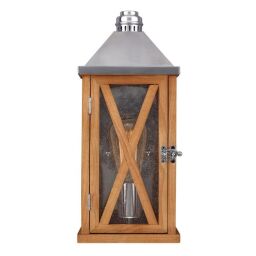 FE-LUMIERE-S2OAK Lampa ścienna Feiss Lumiere 1L Elstead - Mega RABATY w koszyku %