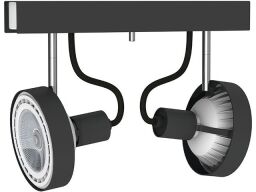 9597 LAMPA SUFITOWA CROSS GRAFIT/BIAŁA 2--rabaty 15% w koszyku