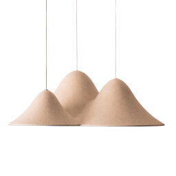 P0566 Lampa Wiszaca Bellmond Cream&grey Maxlight 