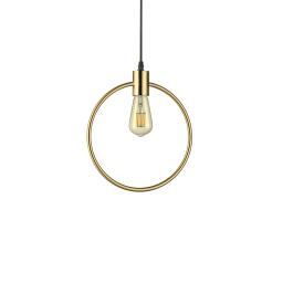207841 Lampa wisząca abc sp1 round antique brass Ideal Lux - MEGA rabaty w koszyku %