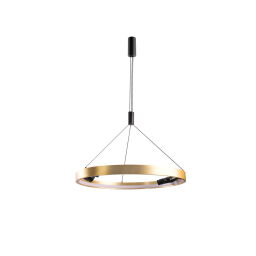 Lampa wisząca SERAFINO PENDANT 60 3-STEP DIMM GO-BK AZ5834 AZzardo