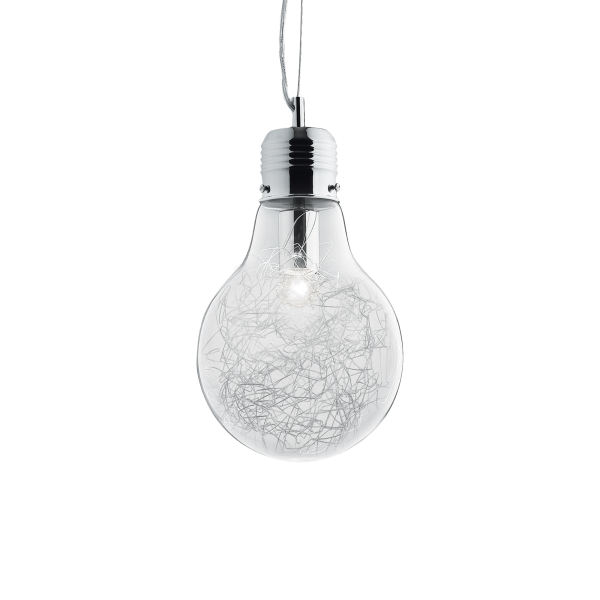 033679 Lampa wisząca luce max sp1 small alluminium Ideal Lux - Mega RABATY w koszyku %
