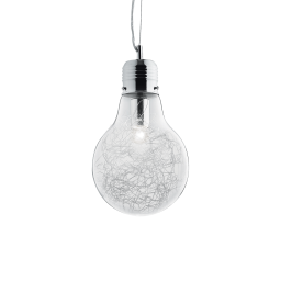 033679 Lampa wisząca luce max sp1 small alluminium Ideal Lux - rabaty 27% w koszyku