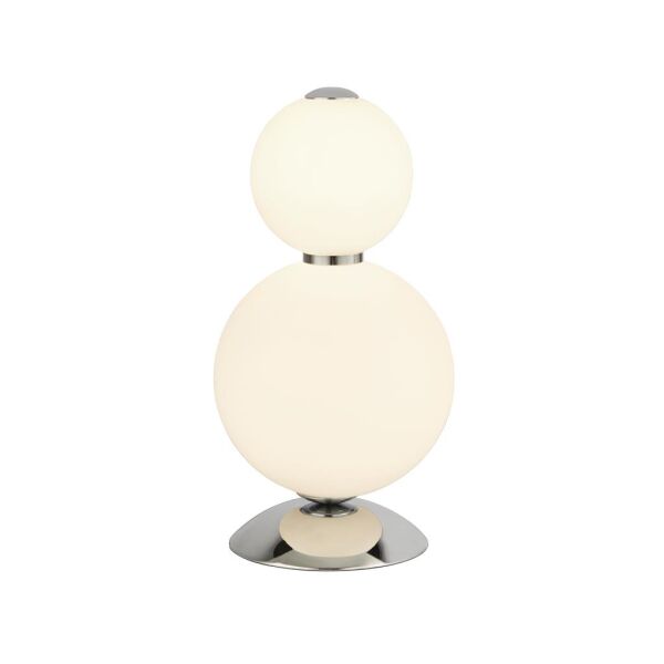 EU51021-2CC Snowball Lampa stołowa - Chrome & szkło opal Shade Searchlight