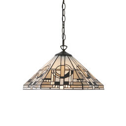64259 Tiffany Metropolitan 1lt lampa wisząca Interiors1900 - MEGA rabaty w koszyku %