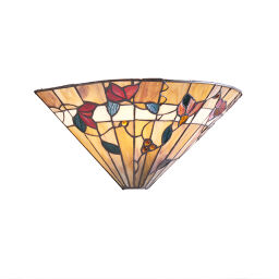 63952 Tiffany Bernwood 1lt Kinkiet Interiors1900 - MEGA rabaty w koszyku %