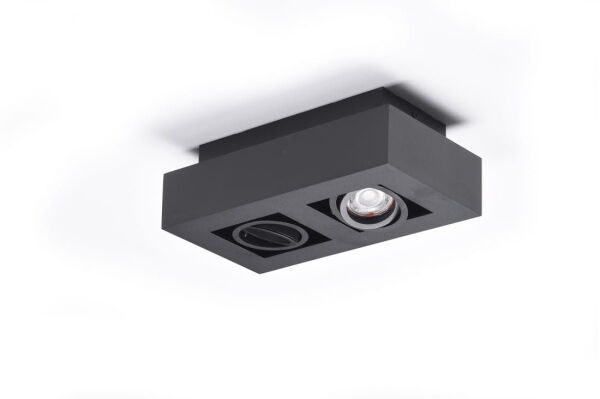 Lampa sufitowa NIKEA 2 GU10 BK AZ4435 Azzardo