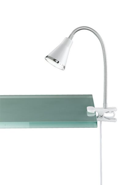 R22711101 LAMPKA STOŁOWA ARRAS BIAŁA  - Mega RABATY W KOSZYKU %