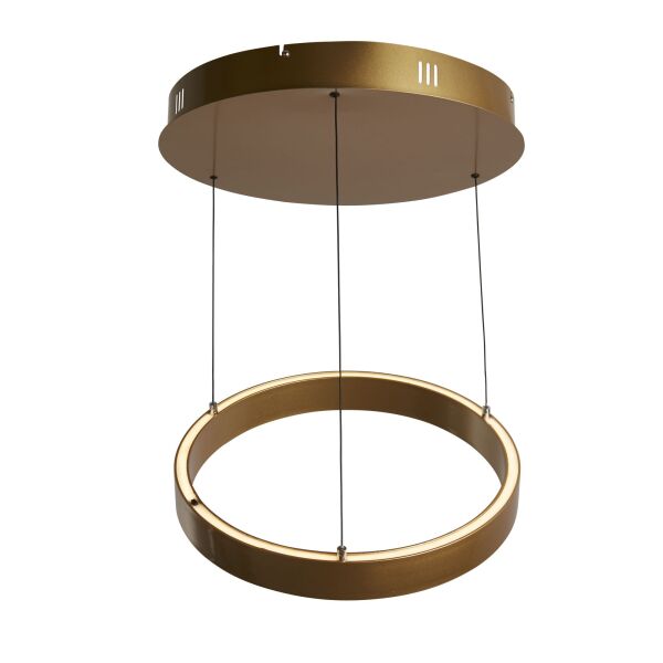 30410GO Layla Gesture Control Pendant - Gold Metal & Opal Acrylic Searchlight