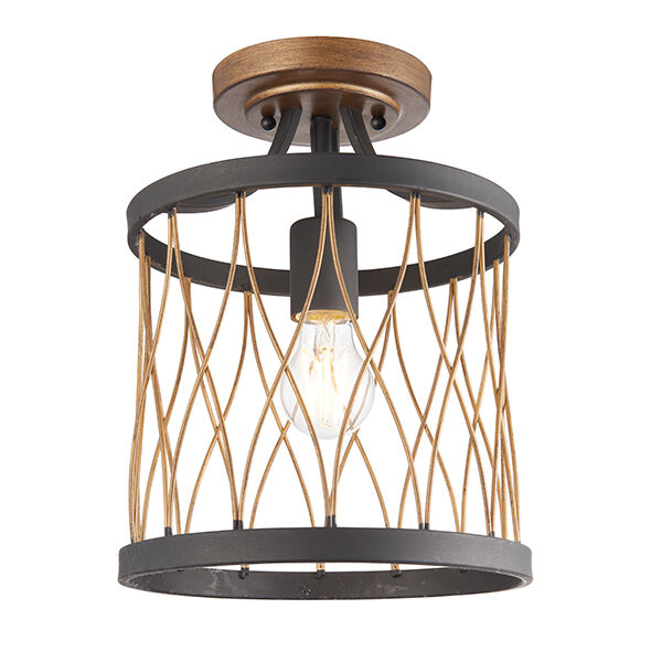 61497 Plafon Heston Semi flush Endon - MEGA rabaty w koszyku %