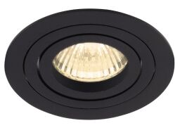Signal I H0086 oprawa podtynkowa czarna Maxlight