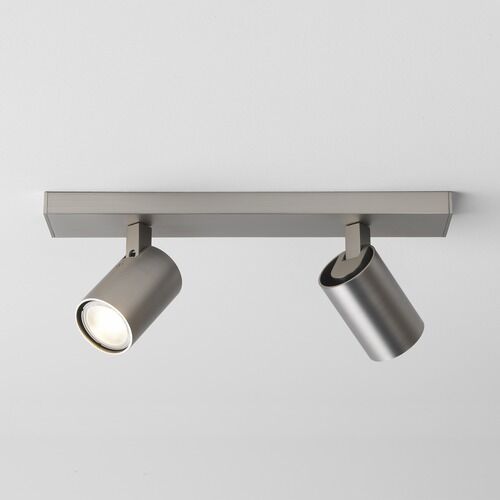 1286036 Reflektor lampa Ascoli Twin Matowy nikiel Astro  - rabaty 13% w koszyku