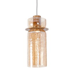 P0602 Lampa Wisząca Signature B Amber Glass Maxlight 