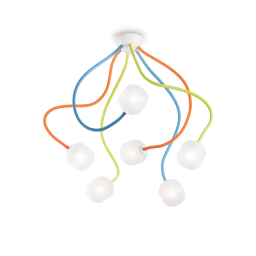 174976 Plafon octopus pl6 multicolor Ideal Lux - Mega RABATY w koszyku %