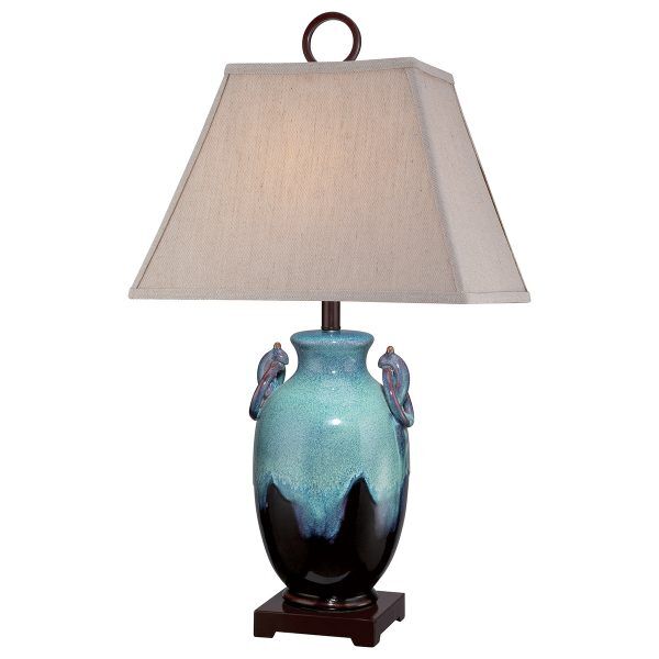 QZ-AMPHORA Amfora 1L Lampa stołowa Elstead - Mega RABATY w koszyku %
