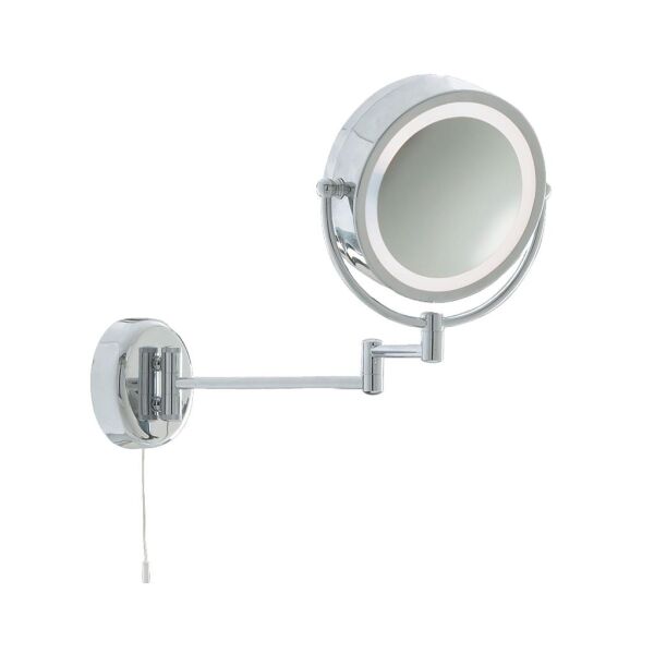 11824 Illuminated łazienkowy Mirror With Swing Arm - Chrome, IP44 Searchlight