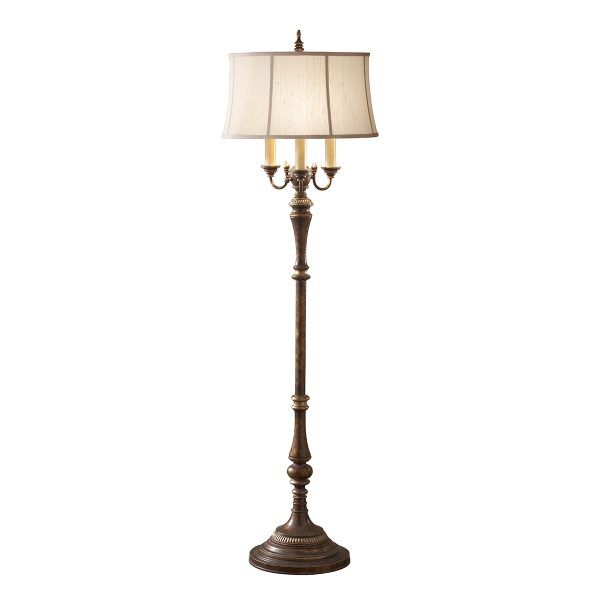 FE-GIBSON-FL Gibson 4 jasna lampa podłogowa Elstead - Mega RABATY w koszyku %