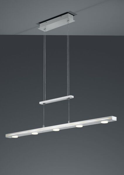 379190707 LACAL LAMA WISZĄCA  LED NIKIEL MAT - Mega RABATY W KOSZYKU %