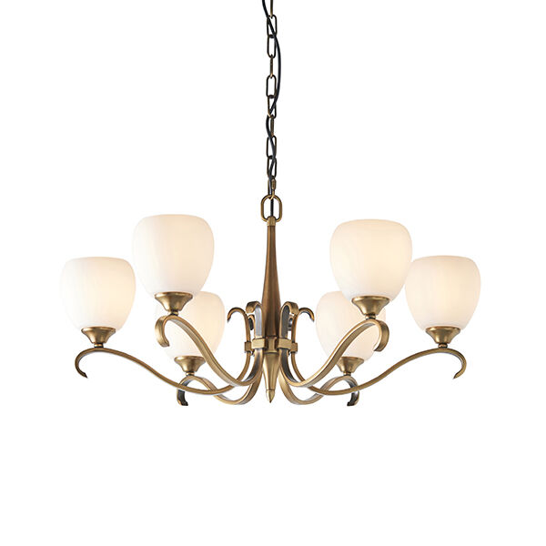 63438 Columbia brass 6lt lampa wisząca Interiors1900 - MEGA rabaty w koszyku %
