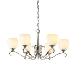 63443 Columbia nickel 6lt lampa wisząca Interiors1900 - MEGA rabaty w koszyku %