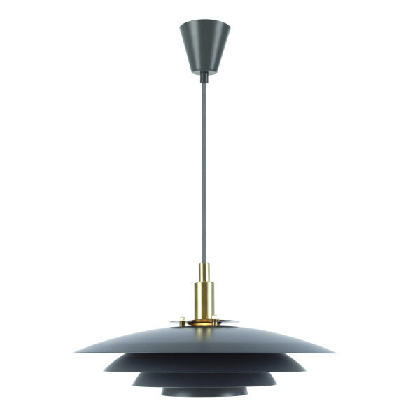 39489910 Bretagne 38 Lampa wisząca Szary Nordlux - Mega RABATY w Koszuku %