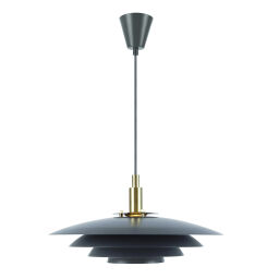 39489910 Bretagne 38 Lampa wisząca Szary Nordlux - Mega RABATY w Koszuku %