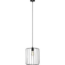 52870/06 Flavian lampa wisząca 32 cm czarny mat