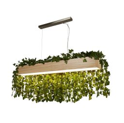7231 Ash LED Bar Lampa wisząca - drewno Searchlight
